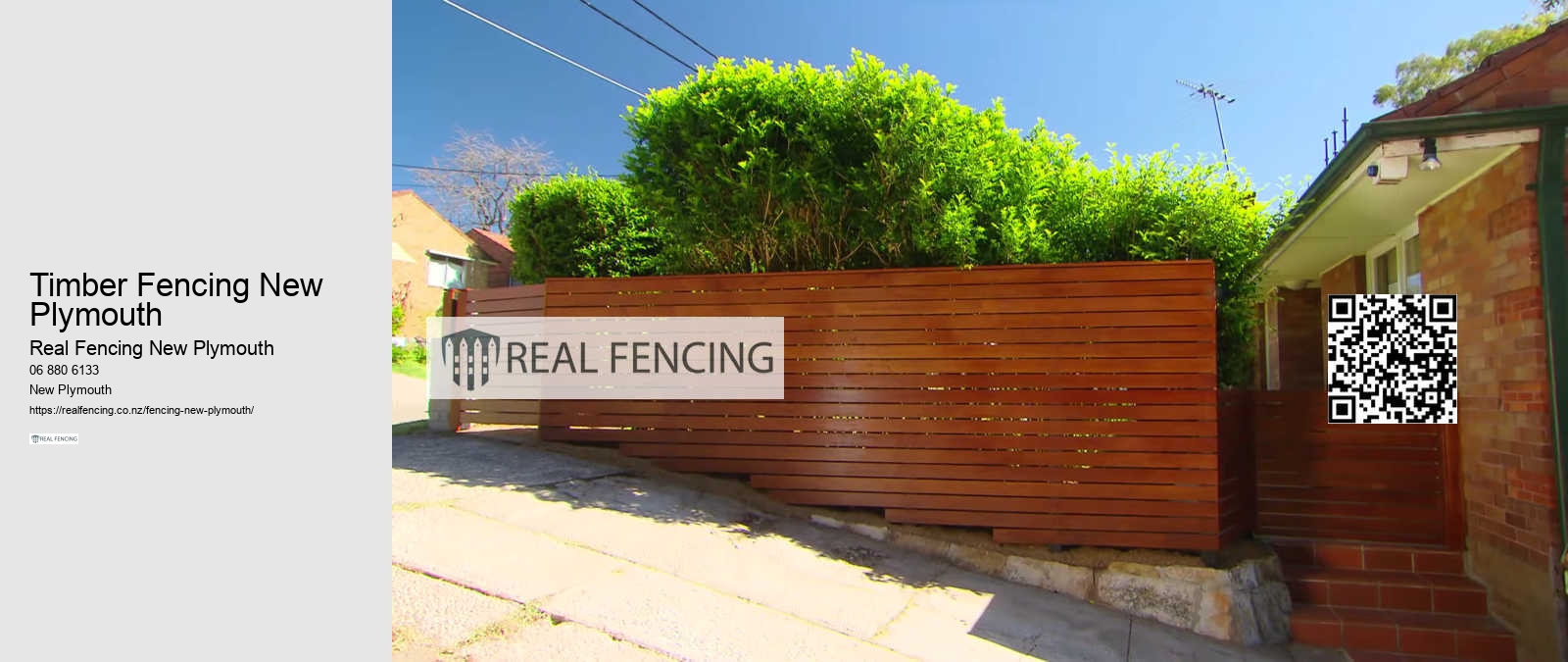 Timber Fencing New Plymouth