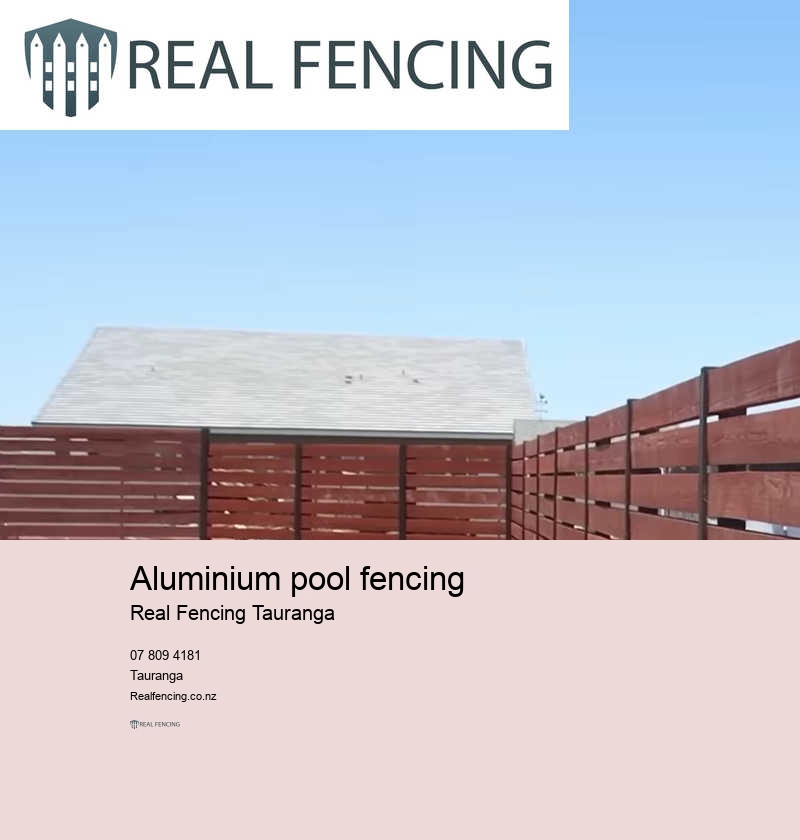 Commercial metal fencing