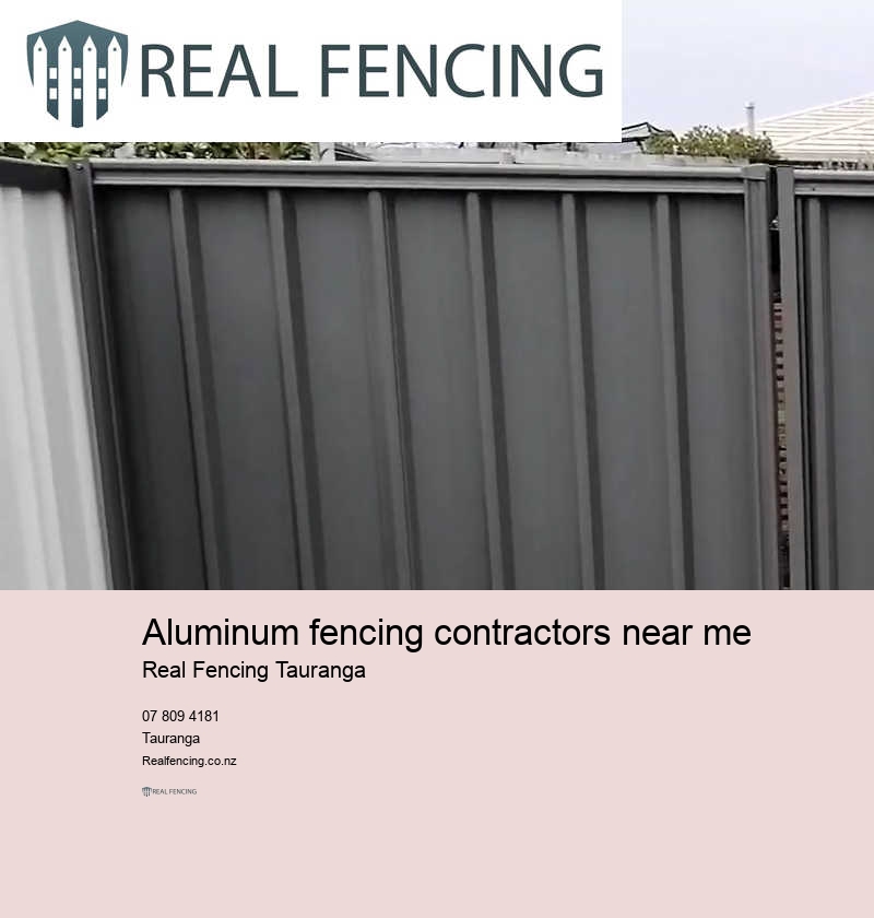 Types of metal fencing