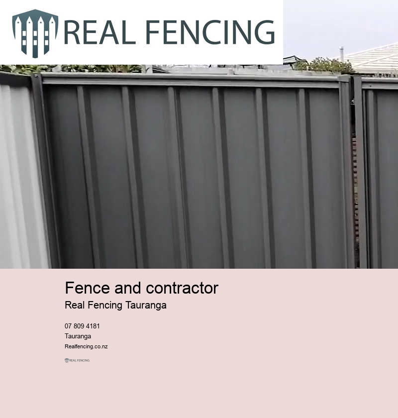 Fence builder Tauranga