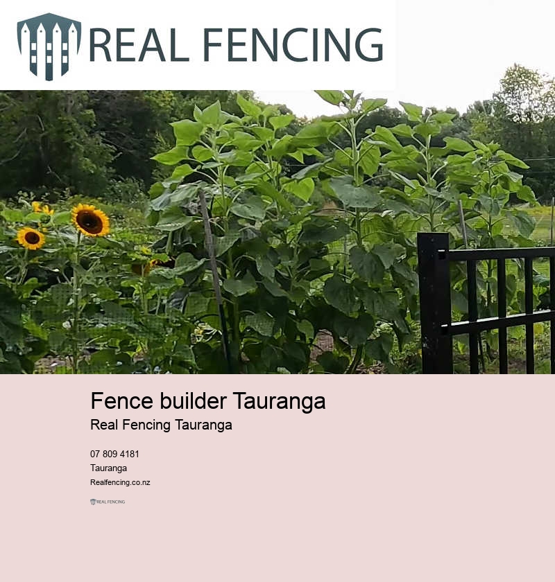 Fence company Tauranga