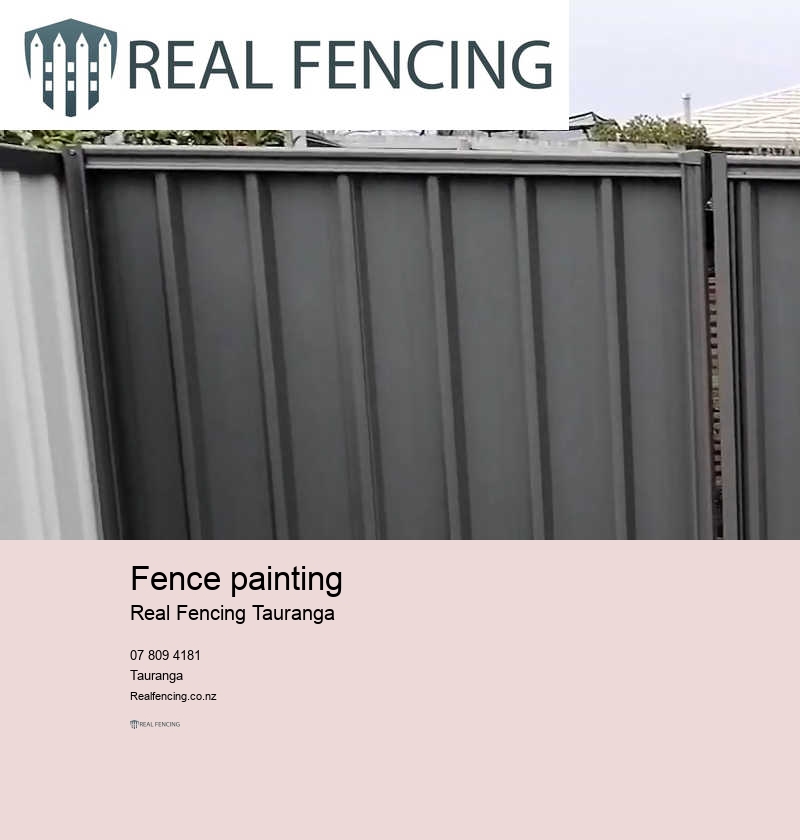 Tauranga metal fencing