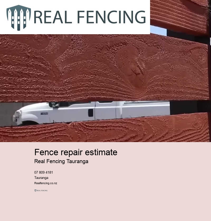 Tauranga fences