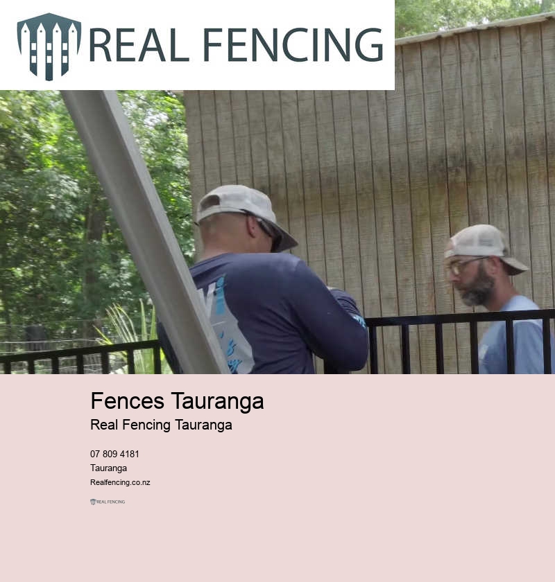 Fencing Tauranga NZ