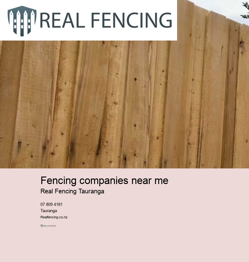 Tauranga fence builder