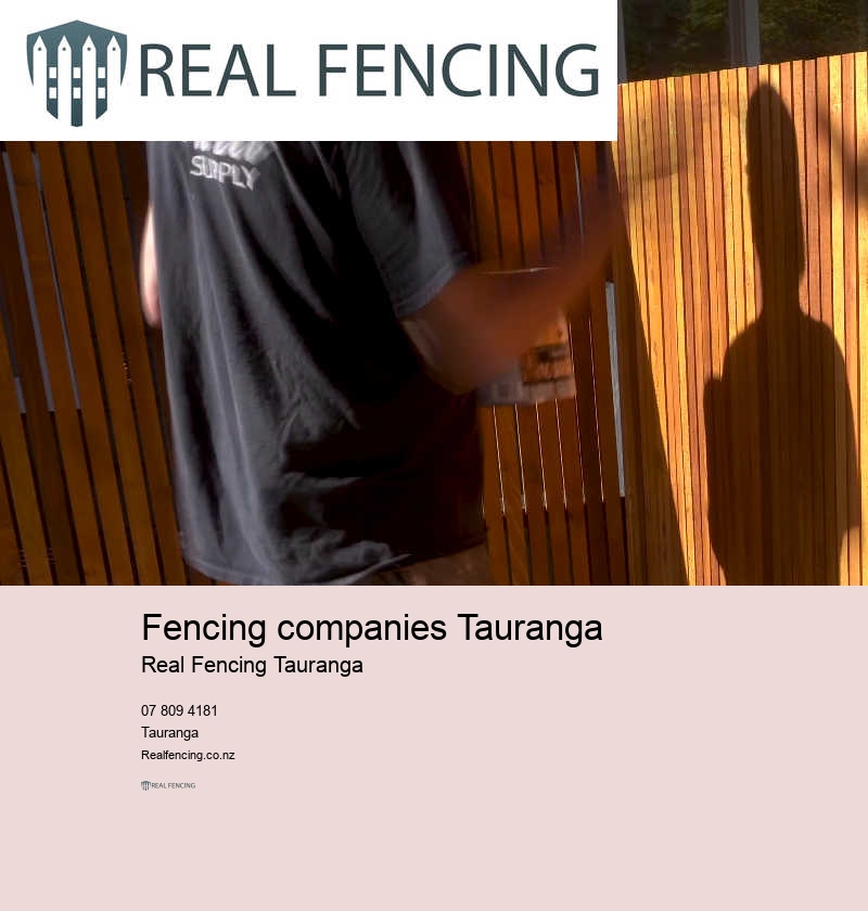 Commercial metal fencing