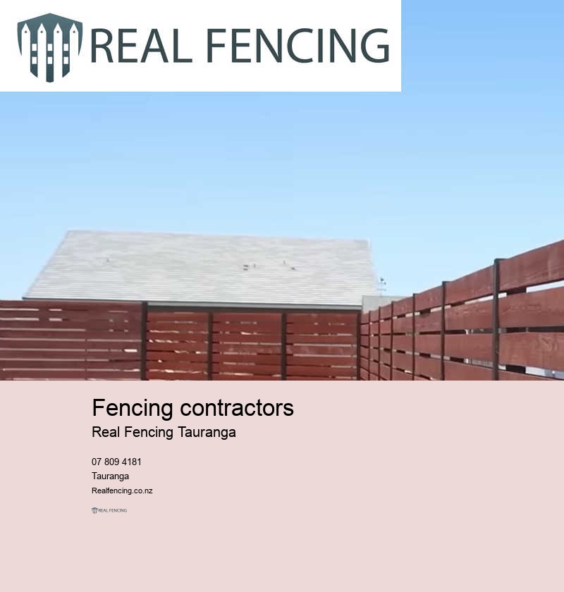 Metal fencing Tauranga