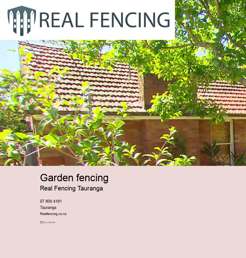 Tauranga fences