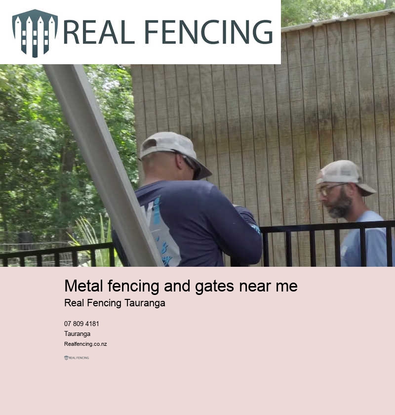 Commercial fence contractor