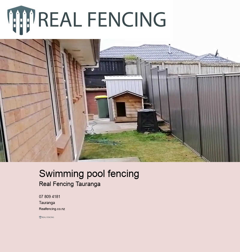 PVC fencing
