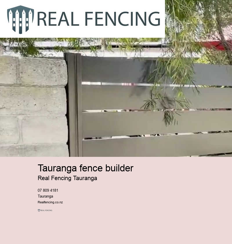 Tauranga timber fencing