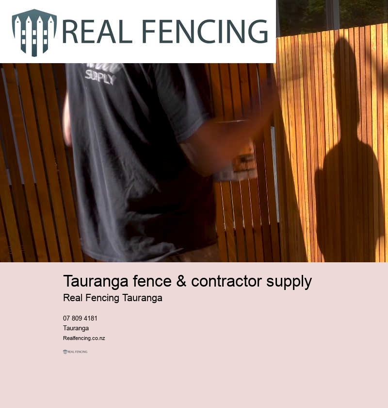 Fence installers Tauranga