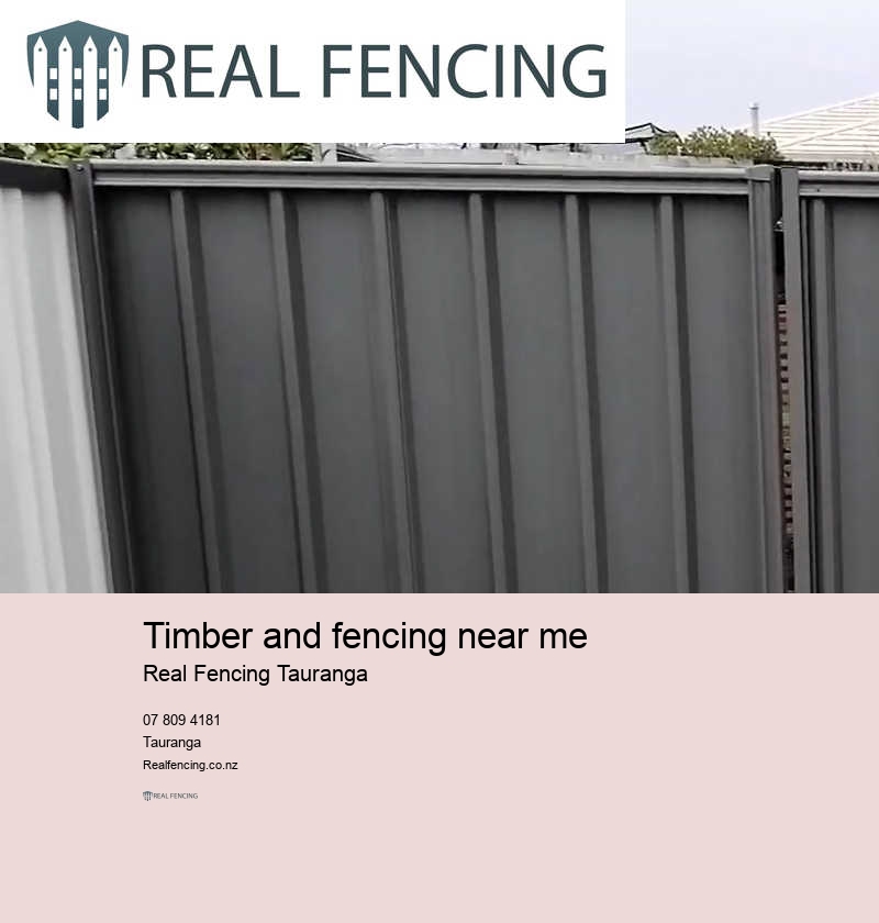 Metal fencing and gates