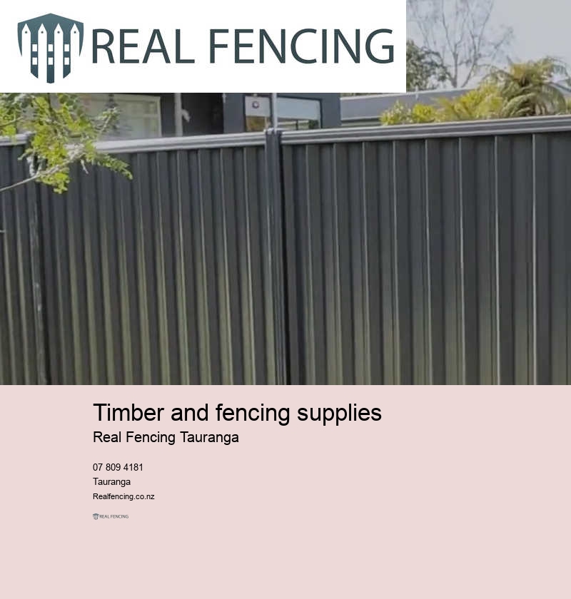 Garden fencing