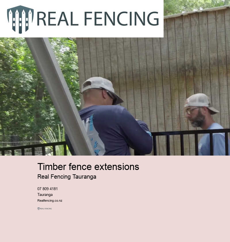 Tauranga fence contractor