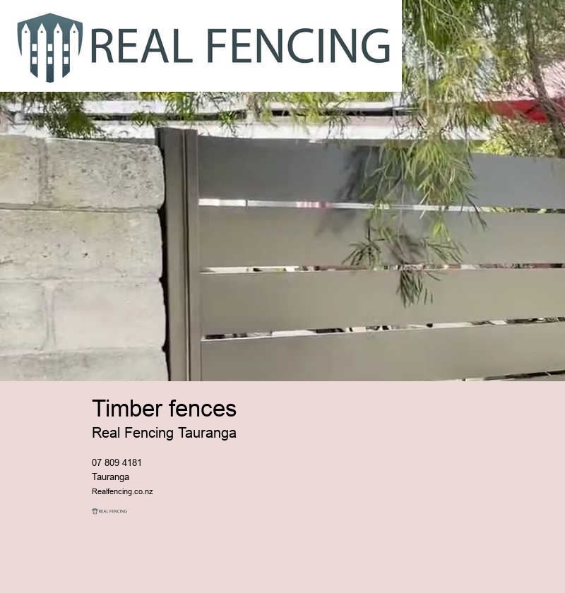 Fence and contractor