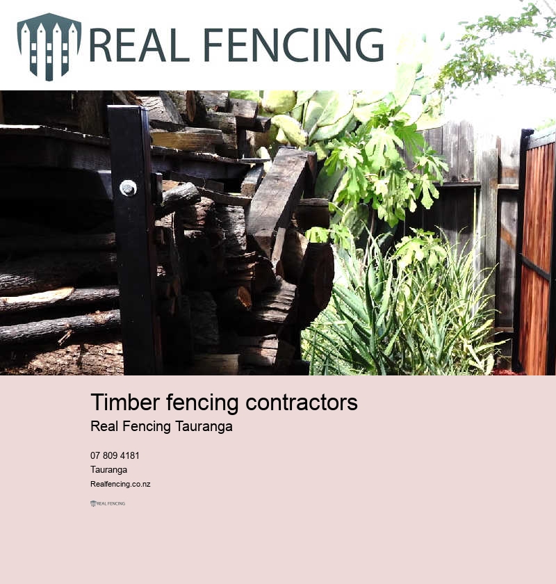 Fence contractors Tauranga