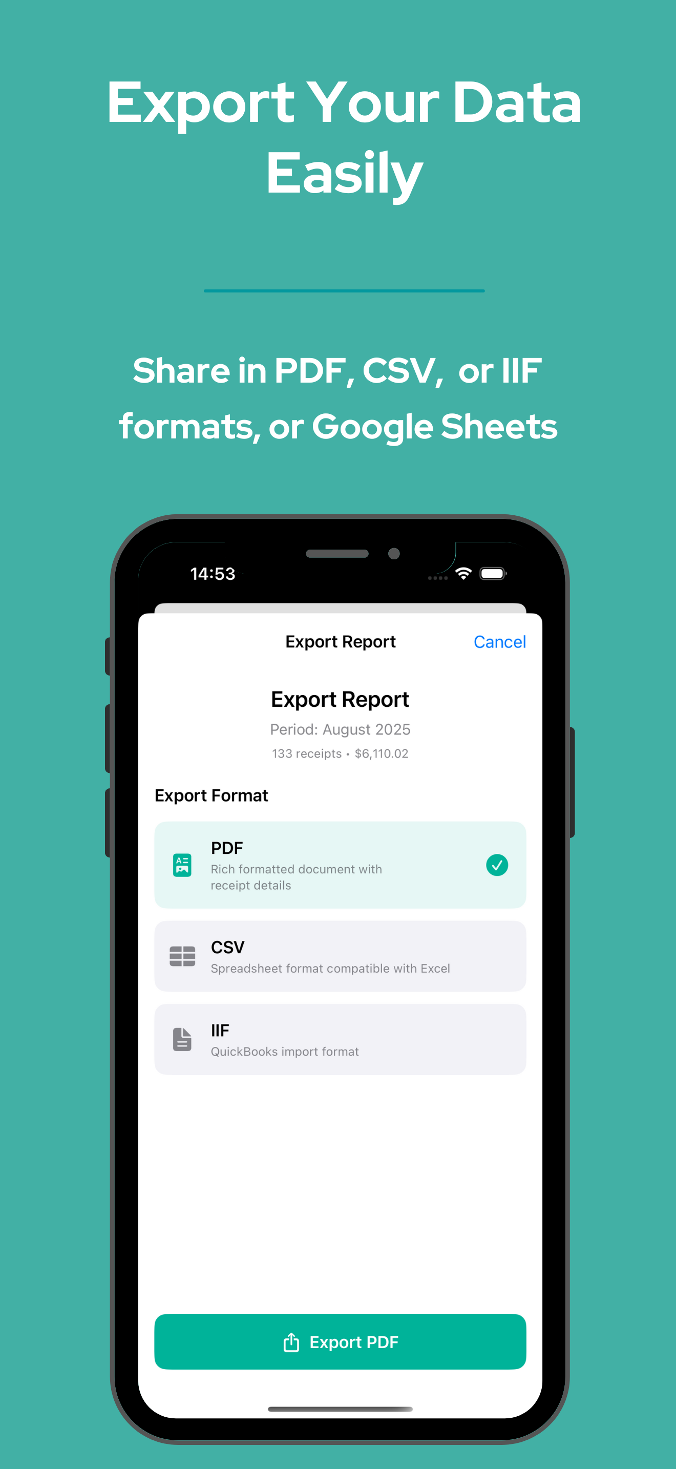 Receipt Reader AI screenshot 5