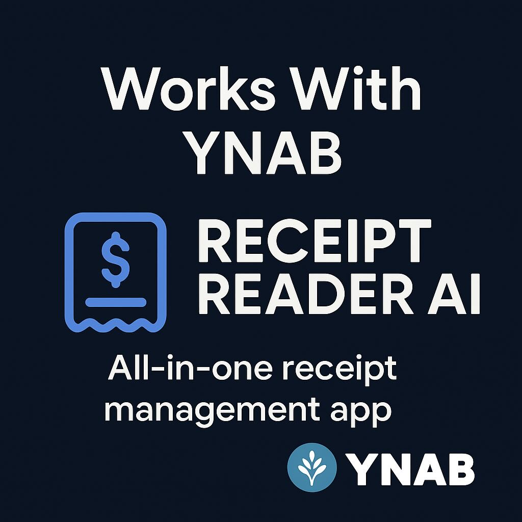 Receipt Reader AI - Works With YNAB Certified Badge