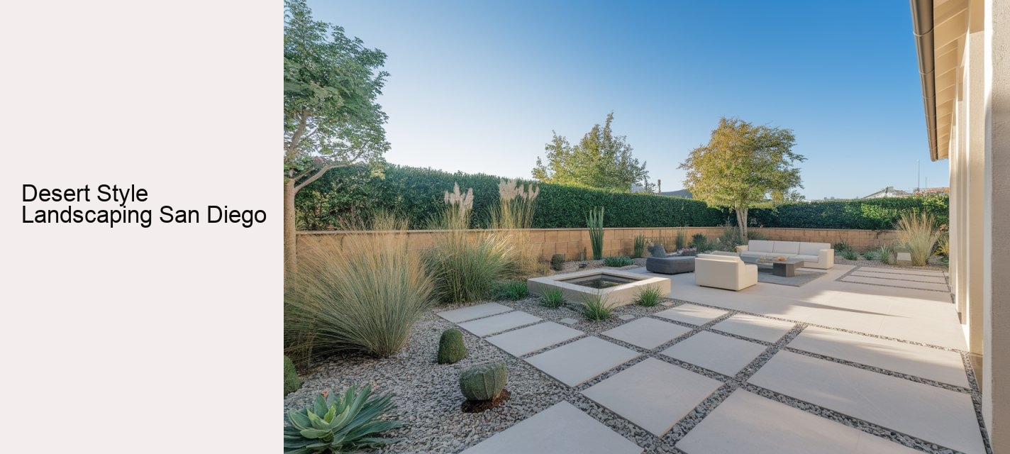 Desert Style Landscaping San Diego