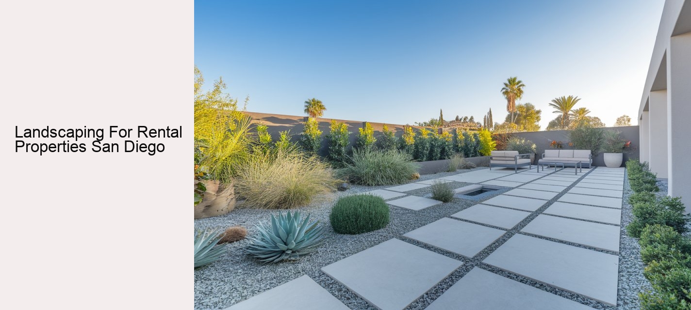 Landscaping For Rental Properties San Diego
