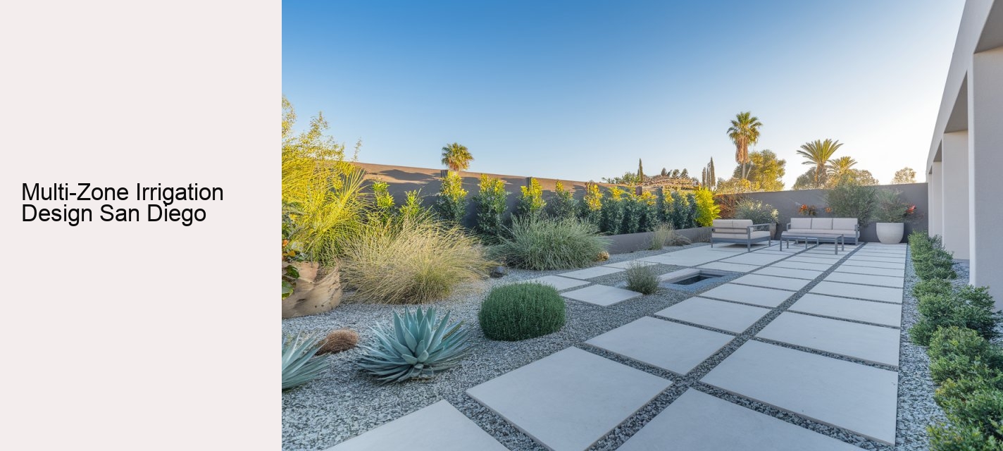 Multi-Zone Irrigation Design San Diego