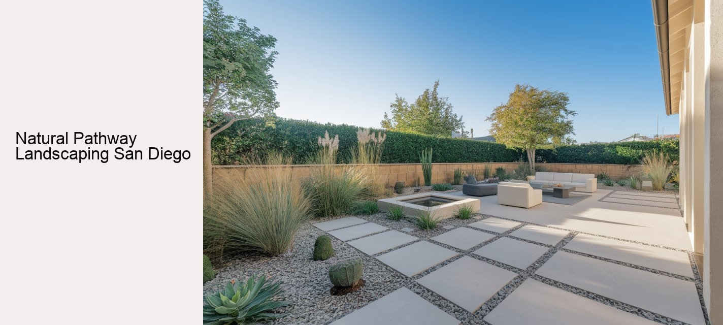 Natural Pathway Landscaping San Diego