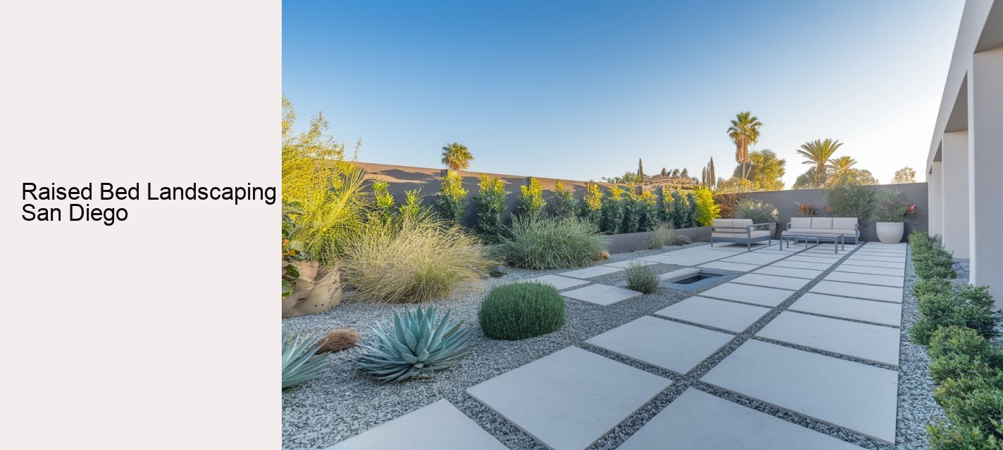 Raised Bed Landscaping San Diego