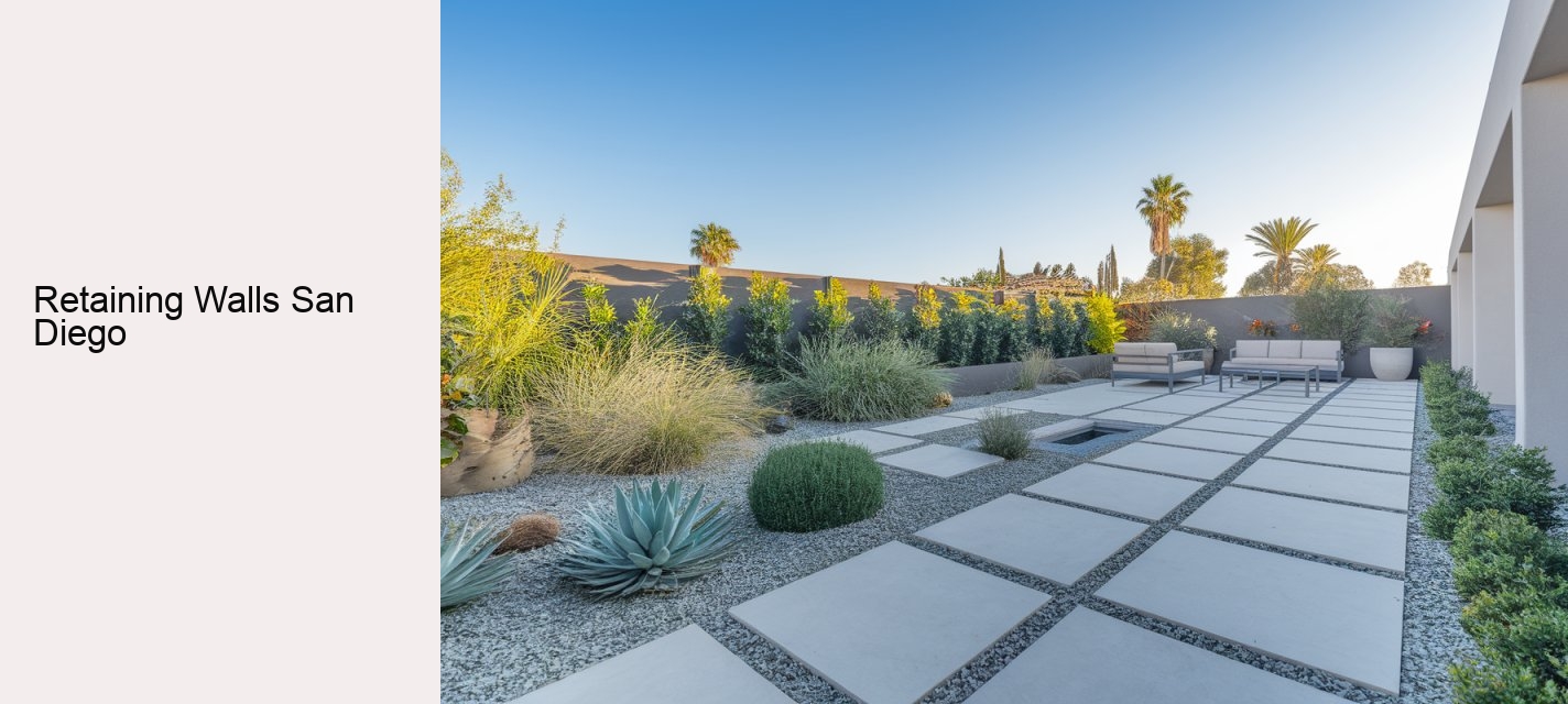 Retaining Walls San Diego