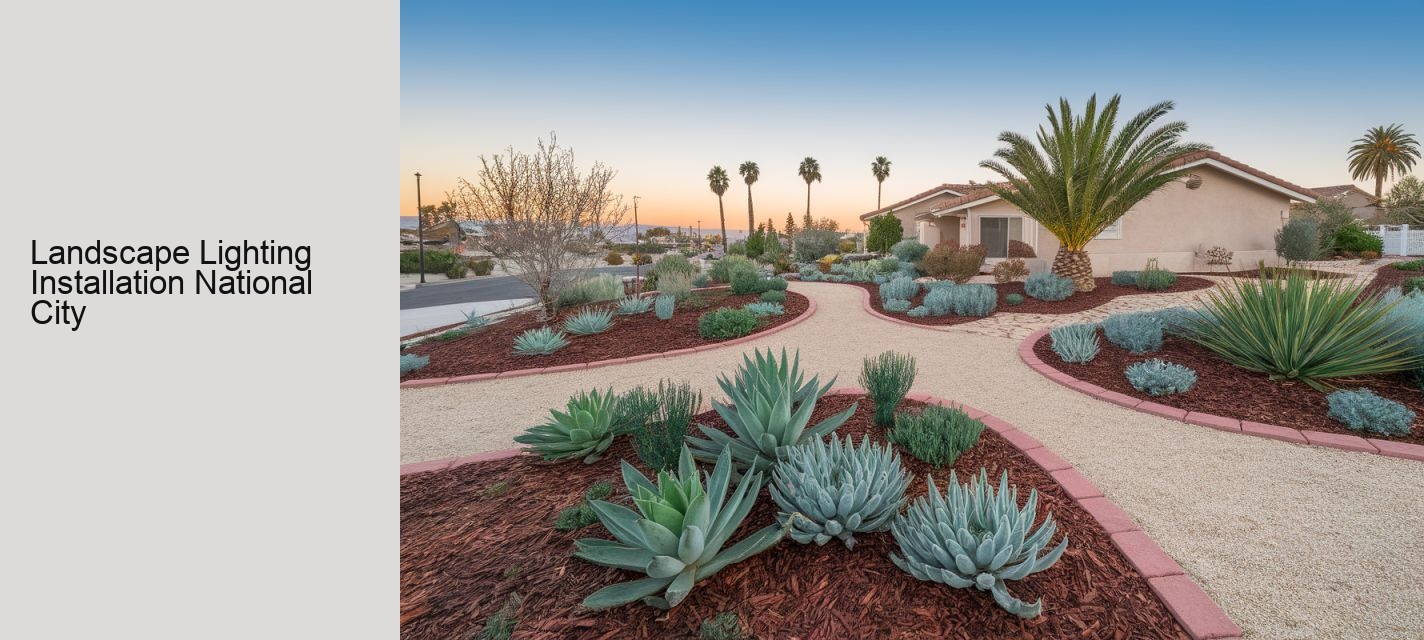 Landscape Lighting Installation National City