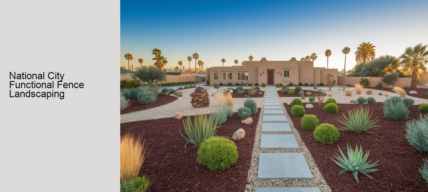 National City Functional Fence Landscaping