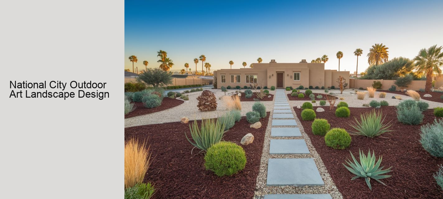 National City Outdoor Art Landscape Design