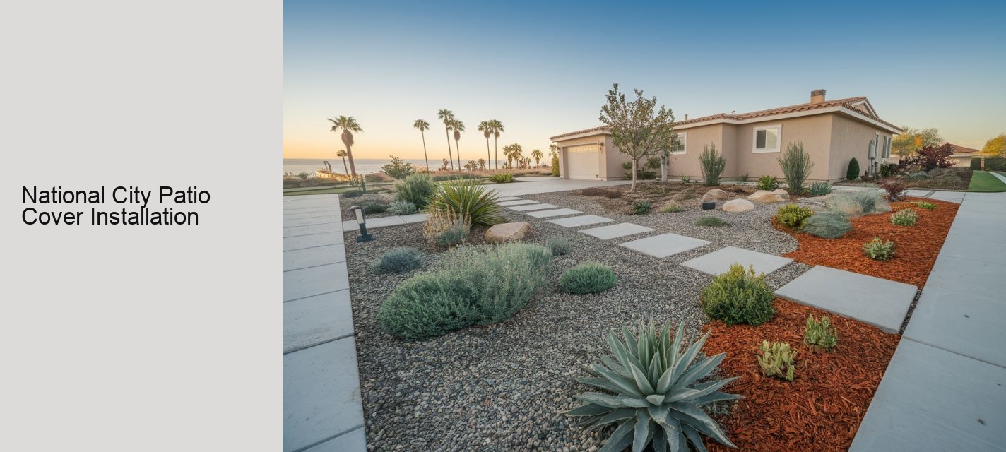 National City Patio Cover Installation