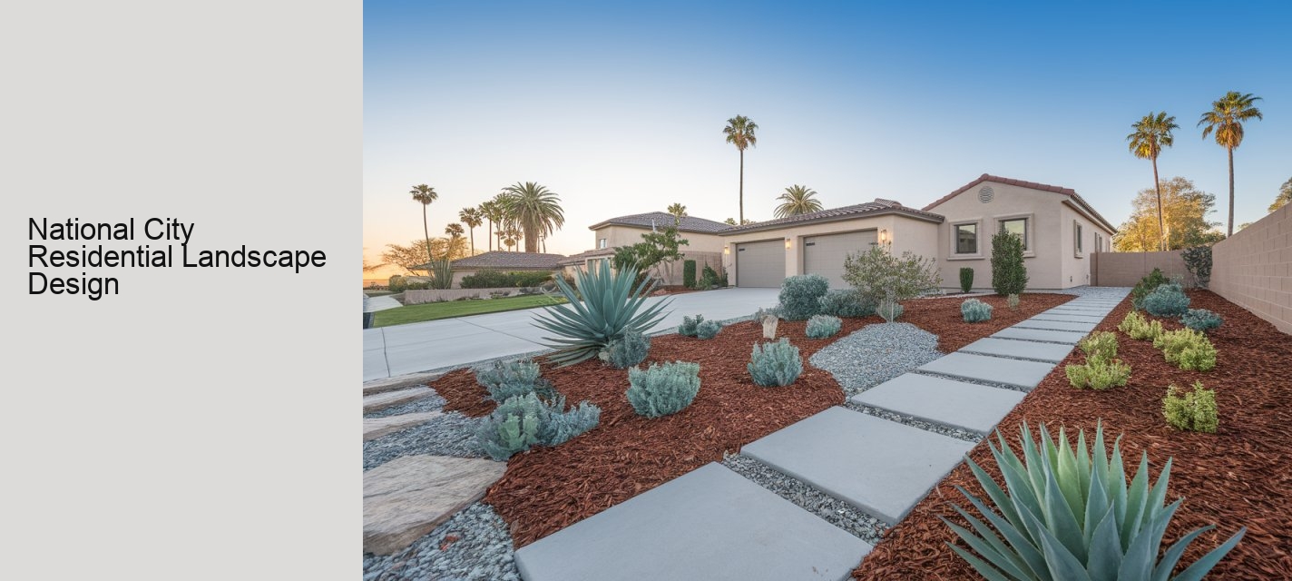 National City Residential Landscape Design