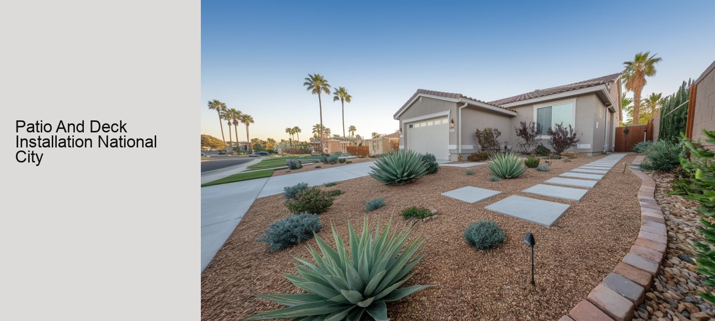 Patio And Deck Installation National City