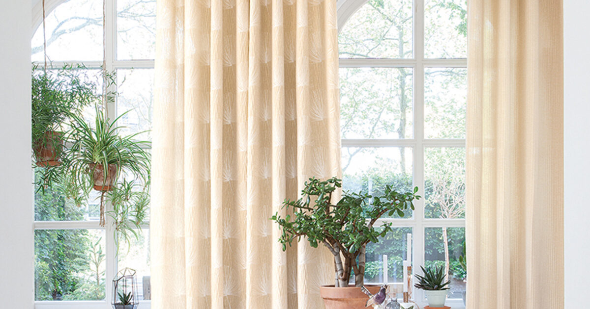 How are curtains supposed to hang? Russells Curtains & Blinds