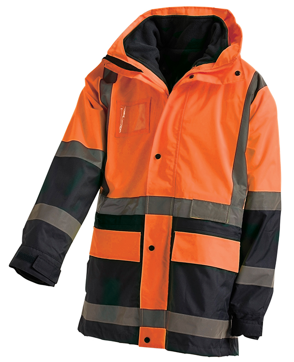 WorkIt 5in1 Jacket HiVis Tape Jackets Safety Zone Australia