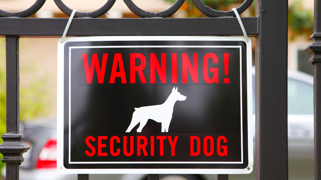 Security dog