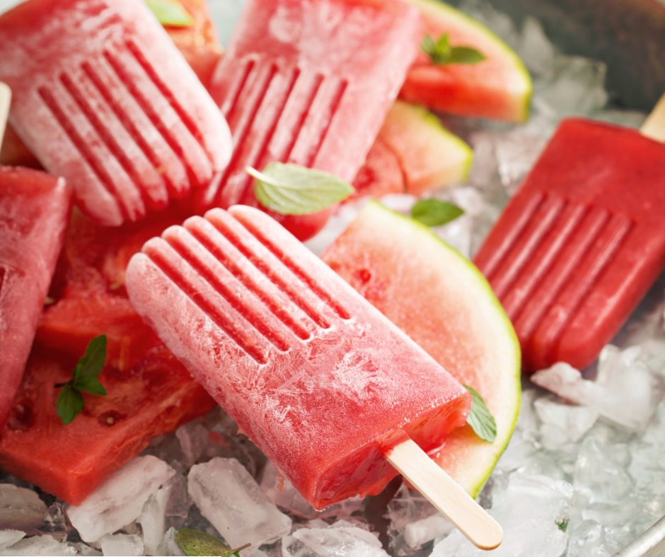 Watermelon Ice Blocks