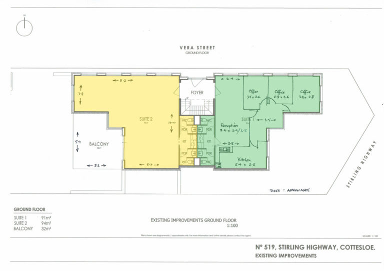 1 and 2, 519 Stirling Highway gallery