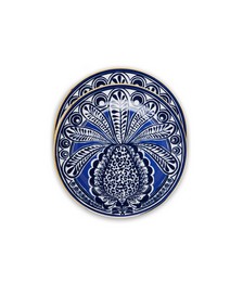 X ANCAP DESSERT PLATE SET – BIG PINEAPPLE BLU