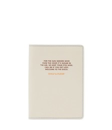 X Golf le Fleur leather passport cover