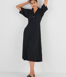 Knit Polo Dress