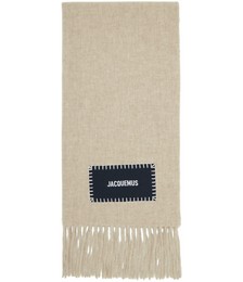 Beige Le Papier 'L'écharpe' Scarf