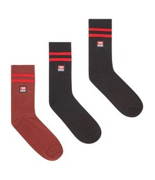 Lunar New Year Capsule x striped socks (pack of three)