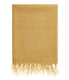 Malmo Linen Honey Throw