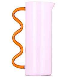 Pink Wave Pitcher