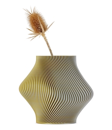 SSENSE Exclusive Yellow Bloz Vase