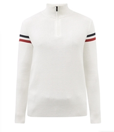 Wengen Striped Merino Mid-layer Top