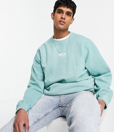 Tokyo Print Sweatshirt in Sage